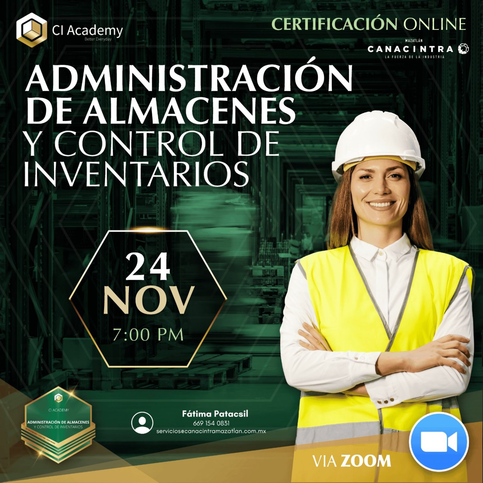CERTIFICACIÓN EN GESTIÓN DE ALMACENES Y CONTROL DE INVENTARIOS ...